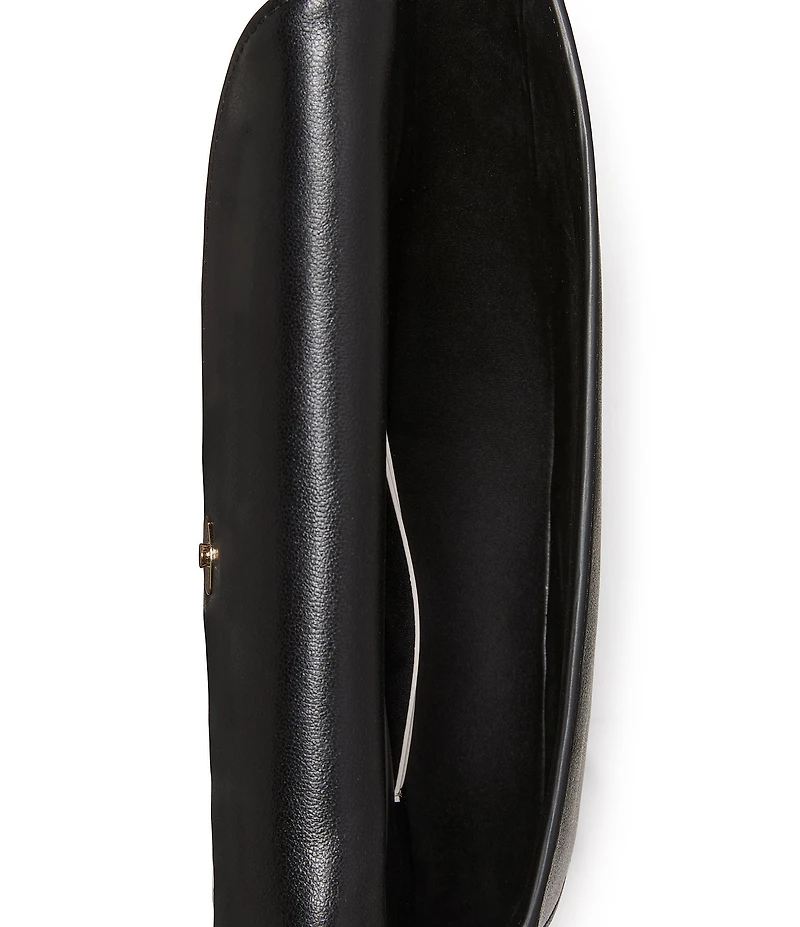 kate spade new york The Spade Fine Grain Leather Shoulder Bag