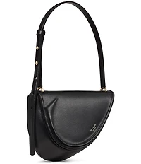 kate spade new york The Spade Fine Grain Leather Shoulder Bag