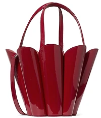 kate spade new york The Spade Flower Patent Leather Bucket Bag