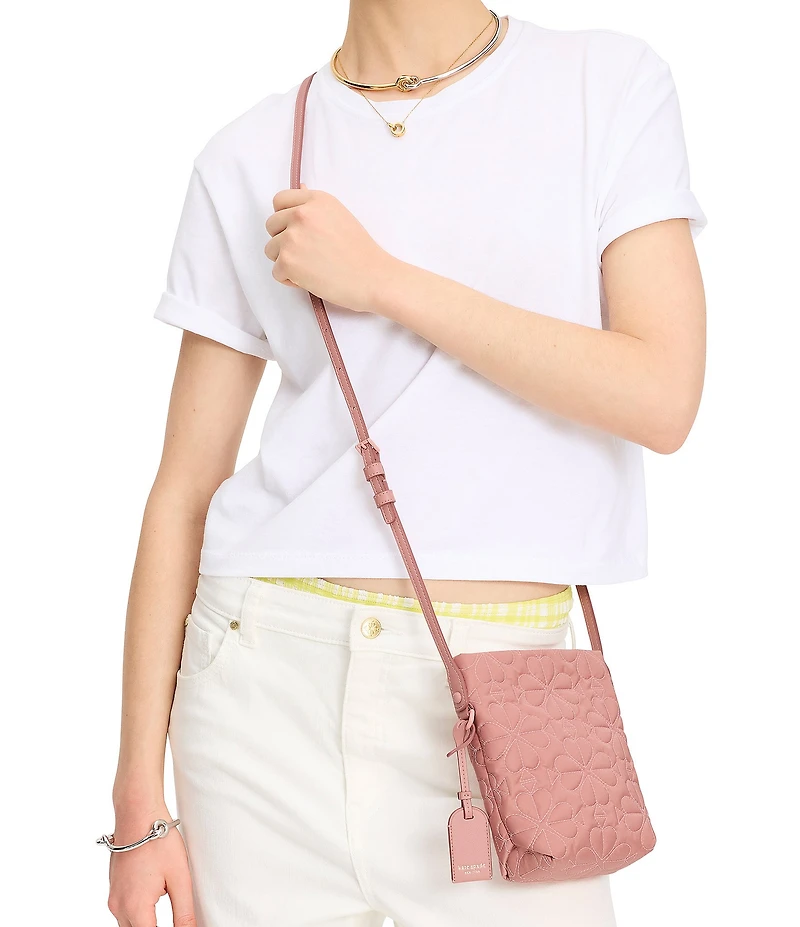 kate spade new york Quilted Top Zip Small Crossbody Bag