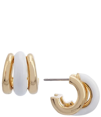 kate spade new york Tiny Twinkies Trio Huggie Hoop Earrings