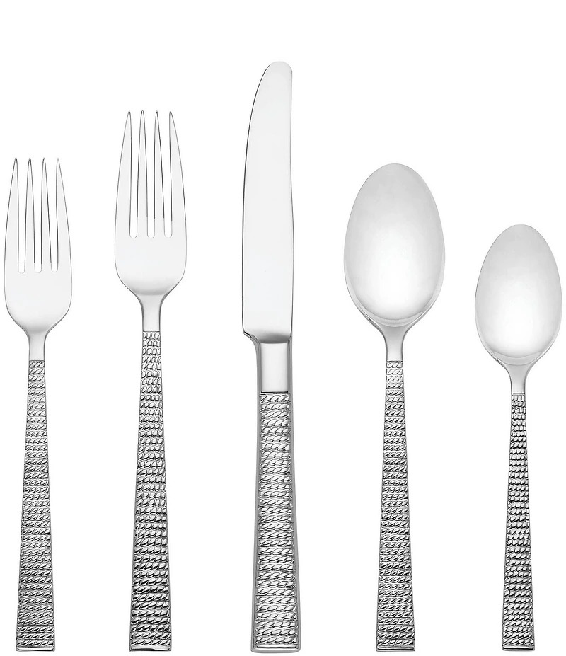 kate spade new york Wickford 5-Piece Stainless Steel Flatware Set