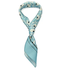 kate spade new york Wild Blooms Floral Silk Bandana Scarf