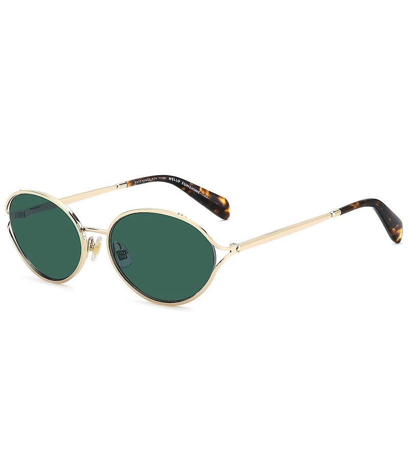 kate spade new york Women's Adina 54mm Oval Sunglasses