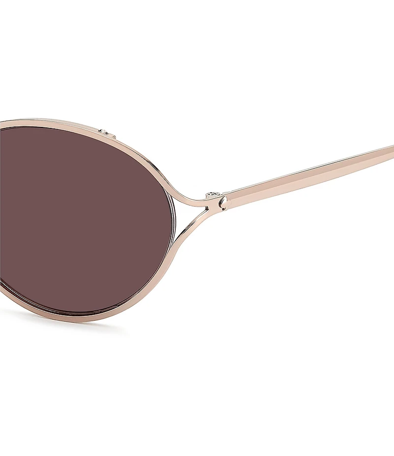 kate spade new york Women's Adina 54mm Oval Sunglasses