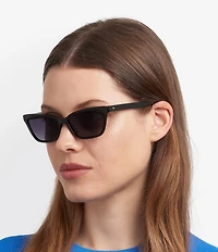 kate spade new york Women's Aisha 2/S 55mm Rectangle Sunglasses