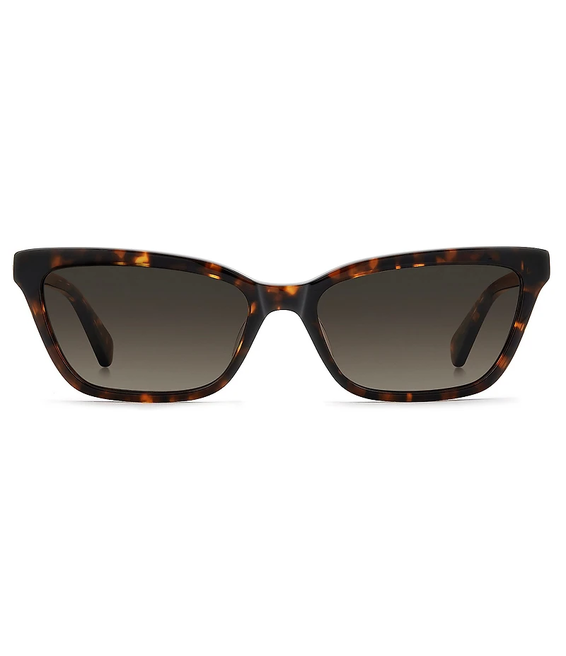 kate spade new york Women's Aisha 2/S 55mm Rectangle Sunglasses