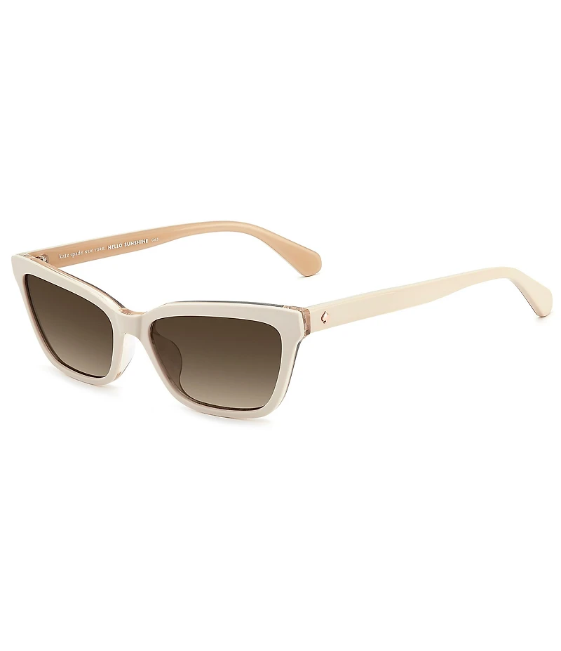 kate spade new york Women's Aisha 2/S 55mm Rectangle Sunglasses