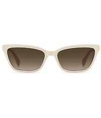 kate spade new york Women's Aisha 2/S 55mm Rectangle Sunglasses