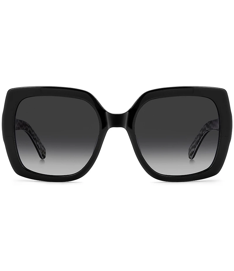kate spade new york Women's Amaya 2/GS 55mm Polarized Square Sunglasses