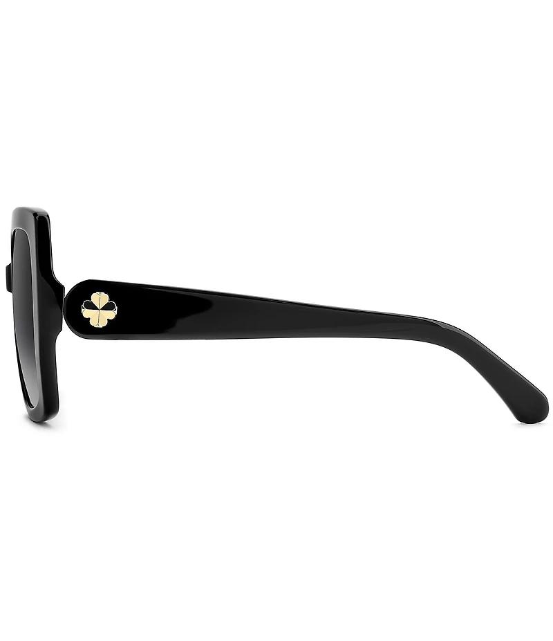 kate spade new york Women's Amaya 2/GS 55mm Polarized Square Sunglasses