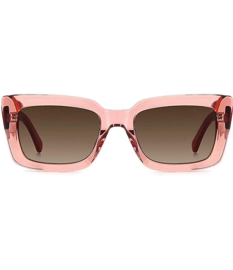 kate spade new york Women's Cailin 52mm Rectangle Sunglasses