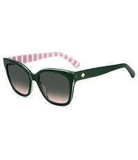 kate spade new york Women's Daesha 2/G/S 55mm Square Sunglasses