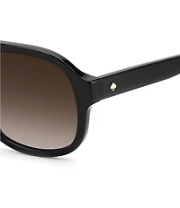kate spade new york Women's EDIE 54mm Square Sunglasses