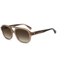 kate spade new york Women's EDIE 54mm Square Sunglasses