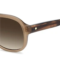 kate spade new york Women's EDIE 54mm Square Sunglasses