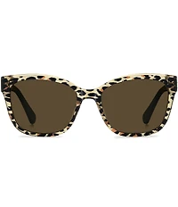 kate spade new york Women's FATIMAH 55mm Rectangle Sunglasses