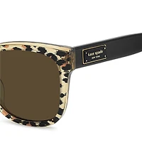 kate spade new york Women's FATIMAH 55mm Rectangle Sunglasses
