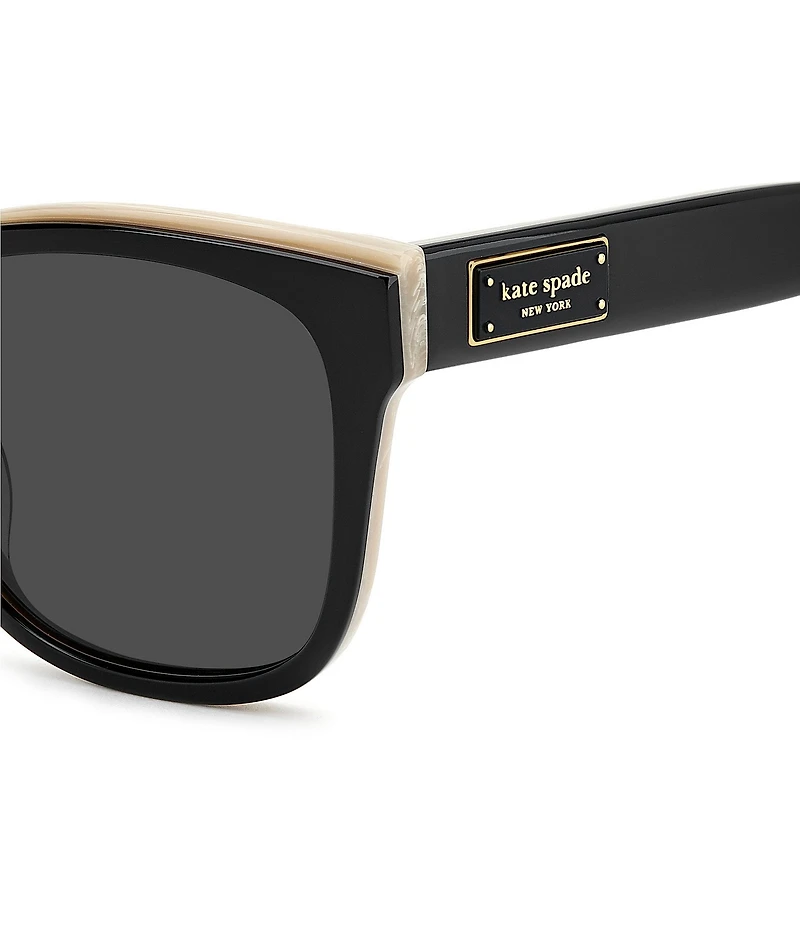 kate spade new york Women's FATIMAH 55mm Rectangle Sunglasses