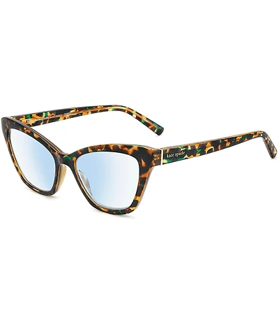 kate spade new york Women's Gracelyn 54mm Rectangle Reader Sunglasses