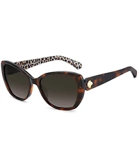 kate spade new york Women's JALISA 56mm Butterfly Sunglasses