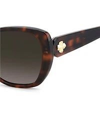 kate spade new york Women's JALISA 56mm Butterfly Sunglasses