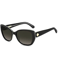 kate spade new york Women's JALISA 56mm Butterfly Sunglasses