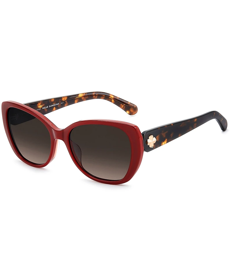 kate spade new york Women's JALISA 56mm Butterfly Sunglasses