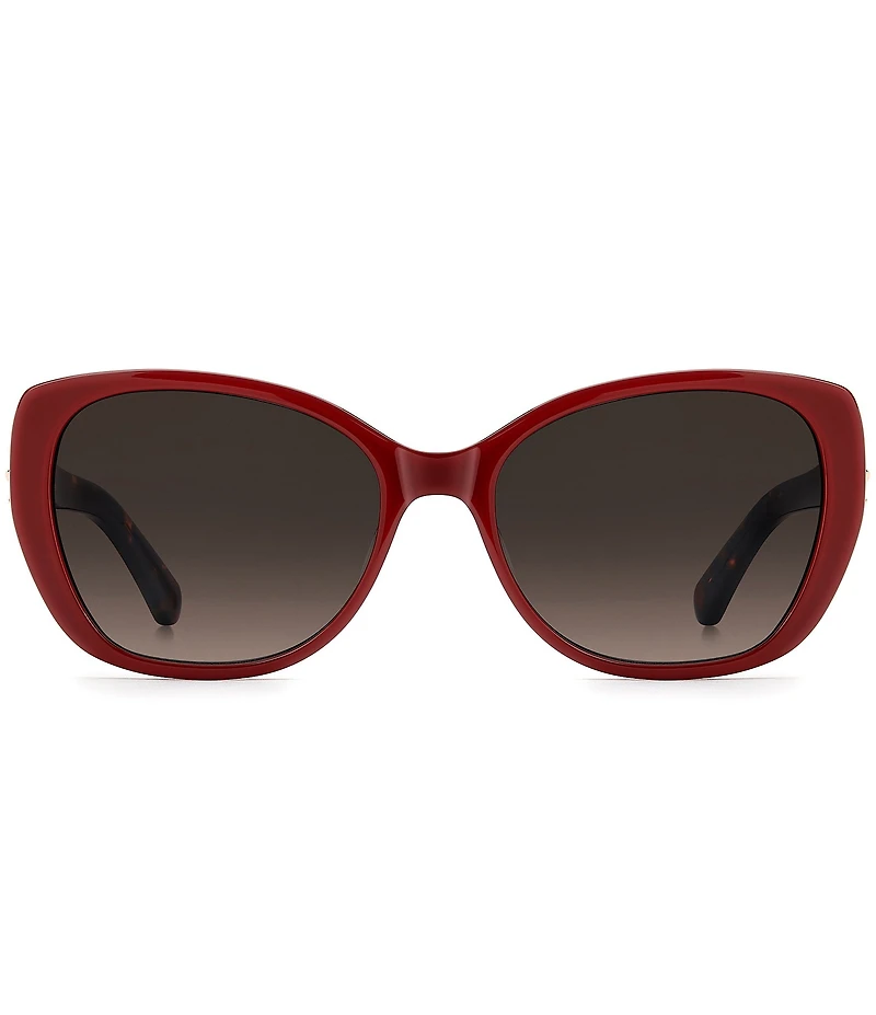 kate spade new york Women's JALISA 56mm Butterfly Sunglasses