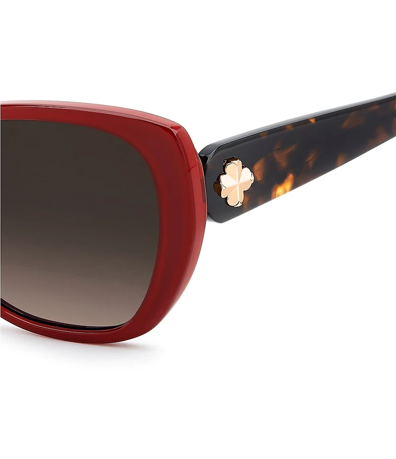 kate spade new york Women's JALISA 56mm Butterfly Sunglasses