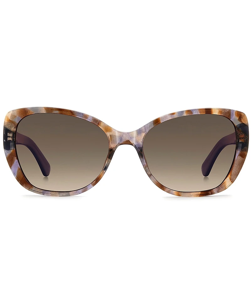 kate spade new york Women's JALISA 56mm Polarized Butterfly Sunglasses