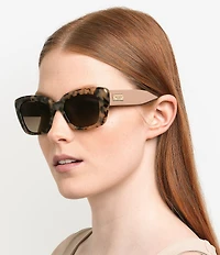 kate spade new york Women's Jenell 51mm Rectangle Sunglasses