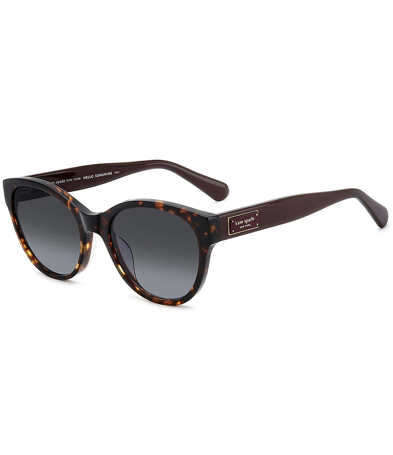 kate spade new york Women's Jonnie 53mm Cat Eye Sunglasses