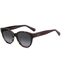 kate spade new york Women's Jonnie 53mm Cat Eye Sunglasses