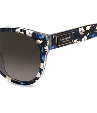 kate spade new york Women's Jonnie 53mm Cat Eye Sunglasses
