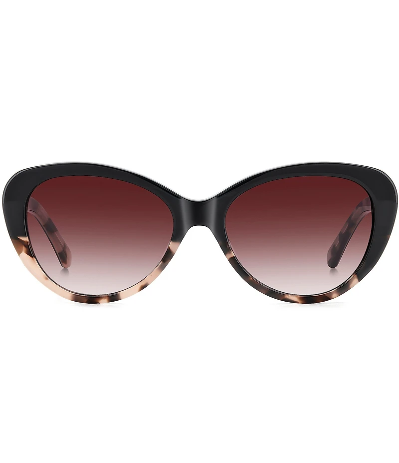 kate spade new york Women's Josi 55mm Cat Eye Sunglasses