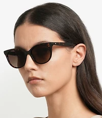kate spade new york Women's Karlee 2/S 53mm Round Sunglasses