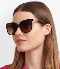 kate spade new york Women's Kaysie 2/G/S 58mm Square Sunglasses