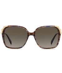 kate spade new york Women's KENLEY 59mm Retro Square Sunglasses