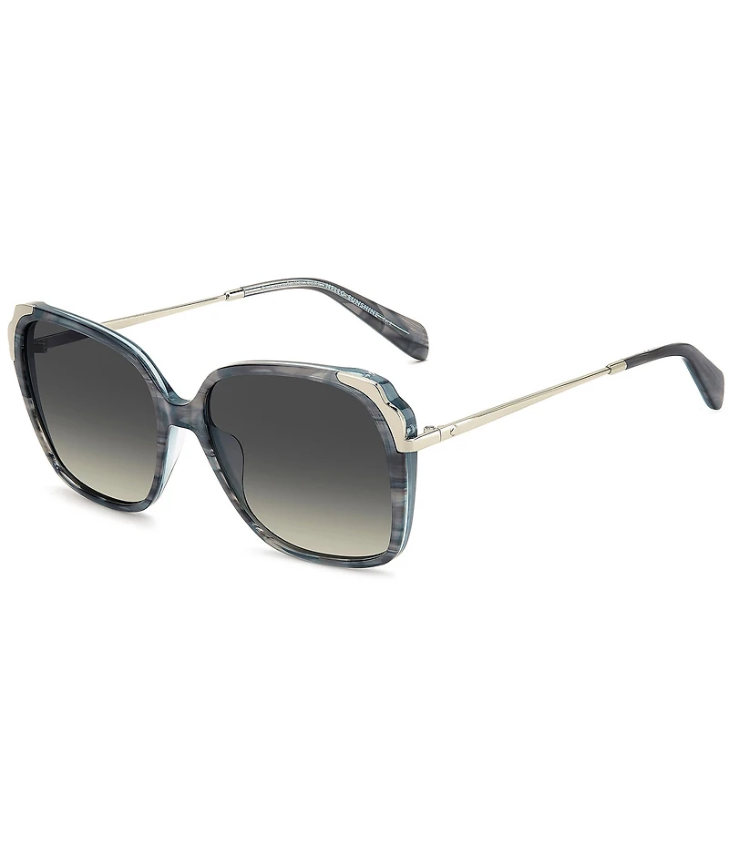 kate spade new york Women's KENLEY 59mm Retro Square Sunglasses