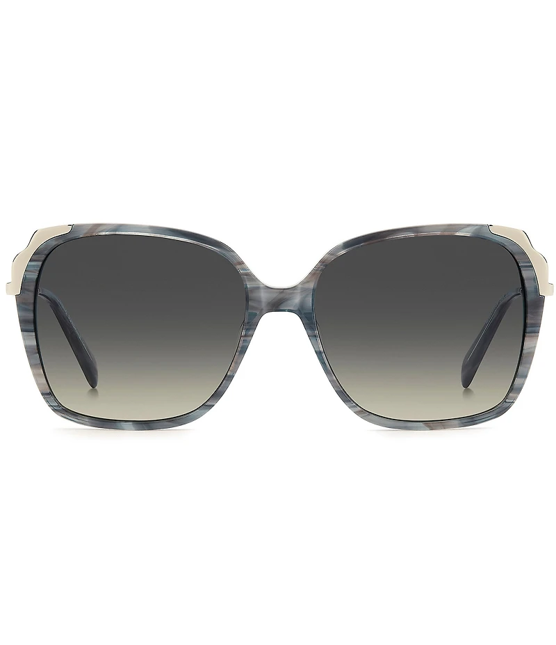 kate spade new york Women's KENLEY 59mm Retro Square Sunglasses
