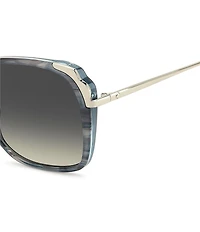 kate spade new york Women's KENLEY 59mm Retro Square Sunglasses