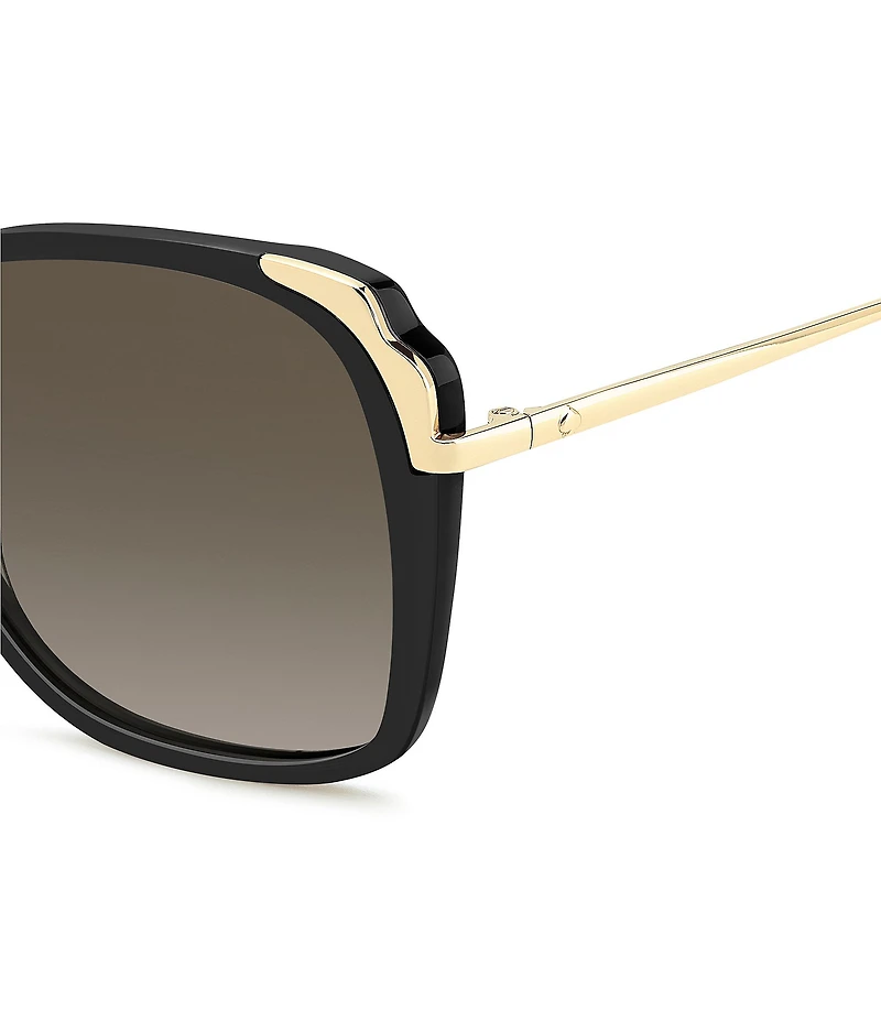 kate spade new york Women's KENLEY 59mm Retro Square Sunglasses