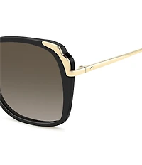 kate spade new york Women's KENLEY 59mm Retro Square Sunglasses