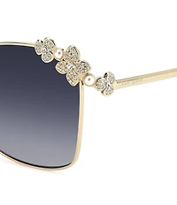 kate spade new york Women's Kileen 59mm Square Sunglasses