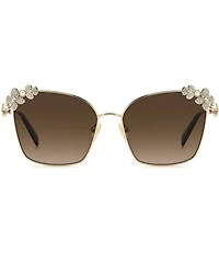 kate spade new york Women's Kileen 59mm Square Sunglasses