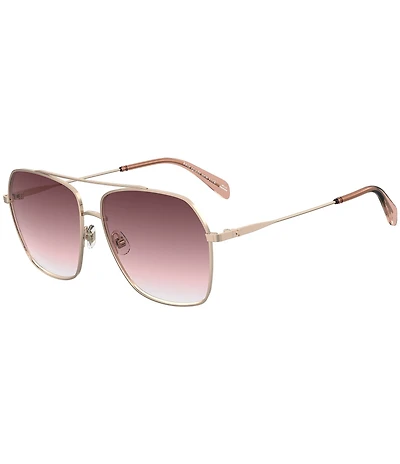 kate spade new york Women's KS Adley 2/GS 59mm Square Sunglasses