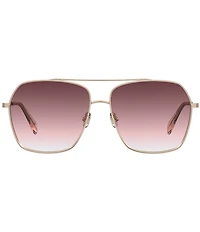 kate spade new york Women's KS Adley 2/GS 59mm Square Sunglasses