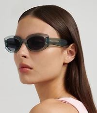 kate spade new york Women's KS Ailey 2/GS 53mm Rectangle Sunglasses