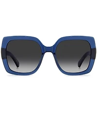kate spade new york Women's KS Amaya 2/GS 55mm Square Sunglasses
